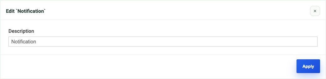 Live v2 Notification node settings inspector.